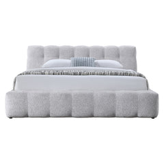 Hannah Gray Queen Bed - Ornate Home
