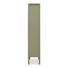 Hannah Green Tall Cabinet - Ornate Home