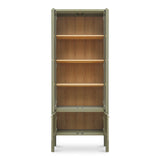 Hannah Green Tall Cabinet - Ornate Home