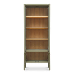 Hannah Green Tall Cabinet - Ornate Home