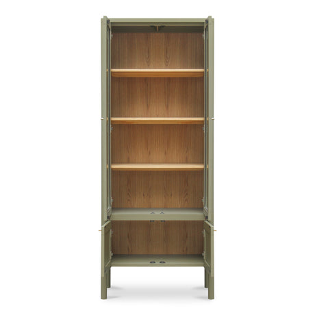 Hannah Green Tall Cabinet - Ornate Home