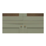 Hannah Green Tall Cabinet - Ornate Home