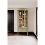 Hannah Green Tall Cabinet - Ornate Home