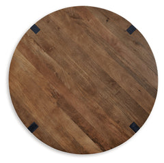 Hanneforth Brown/Black Coffee Table - Ornate Home
