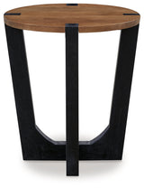 Hanneforth Brown/Black Coffee Table and 2 End Tables (Online Special Price) - Ornate Home