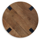 Hanneforth Brown/Black End Table (Online Special Price) - Ornate Home