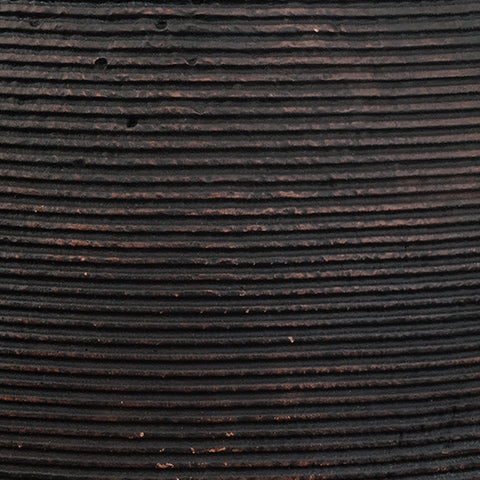 Hannela Antique Brown Vase (12"H) - Ornate Home