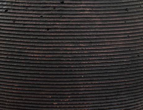 Hannela Antique Brown Vase (12"H) - Ornate Home