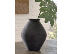 Hannela Antique Brown Vase (12"H) - Ornate Home