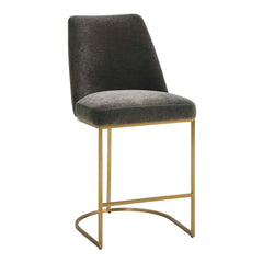 Hanni Charcoal Counter Stool - Ornate Home