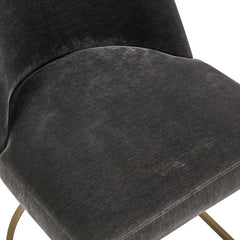 Hanni Gray Upholstered Dining Chair - Ornate Home