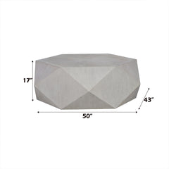 Hanniel Antique White Coffee Table - Ornate Home
