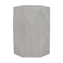 Hanniel Antique White End Table - Ornate Home