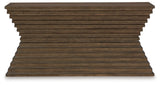 Hannodream Warm Brown Sofa Table (Online Special Price) - Ornate Home