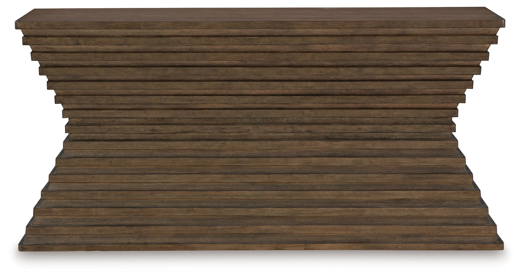 Hannodream Warm Brown Sofa Table - Ornate Home