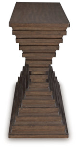 Hannodream Warm Brown Sofa Table - Ornate Home