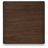 Hannodream Warm Brown Square End Table - Ornate Home