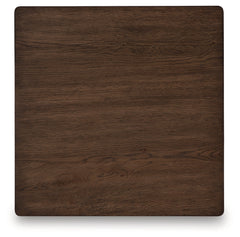 Hannodream Warm Brown Square End Table - Ornate Home