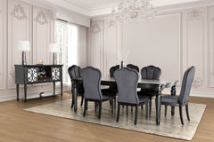 Hannoria Black Side Chair (Set of 2) - Ornate Home