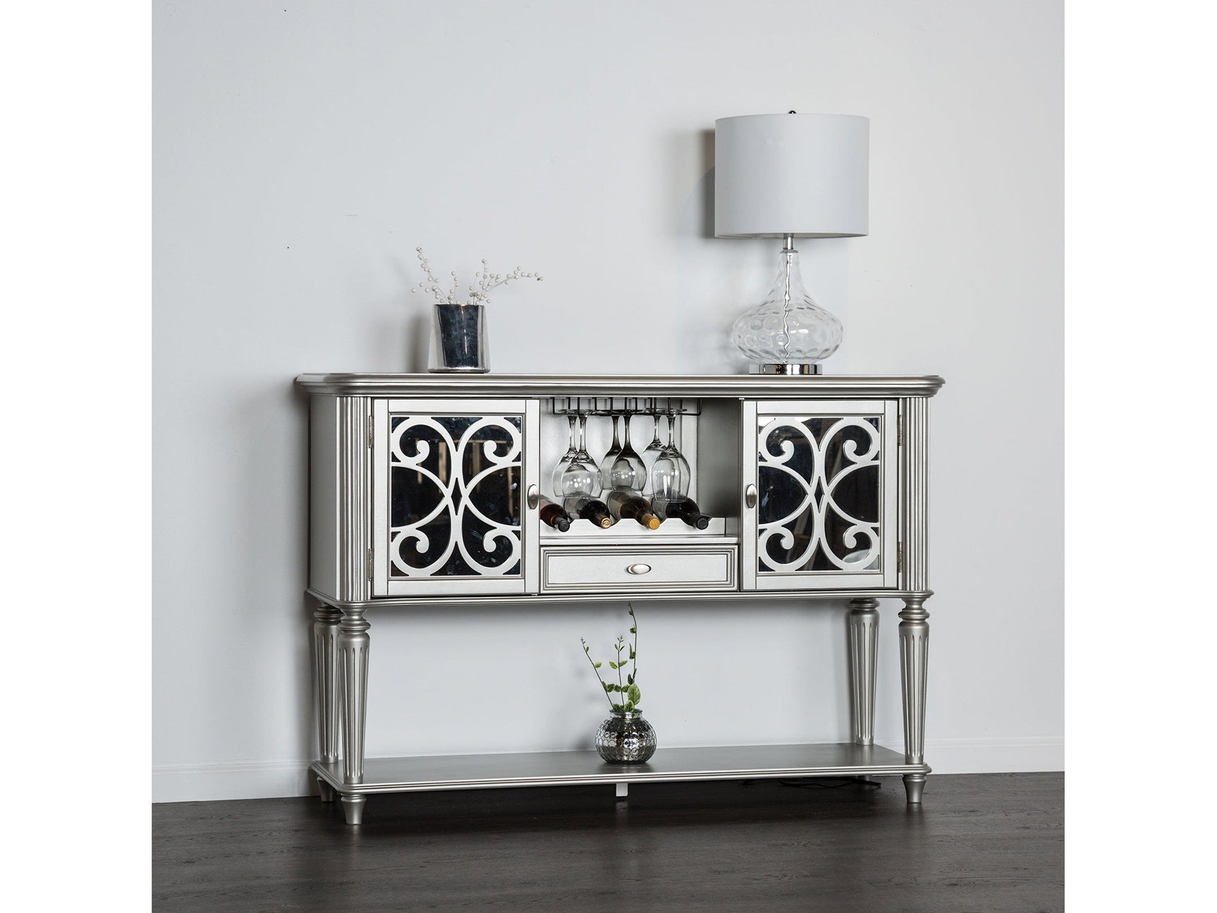 Hannoria Silver Server - Ornate Home
