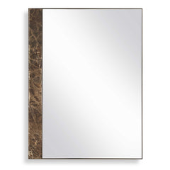 Hanover Bronze/Brown/Gold Marble Mirror - Ornate Home