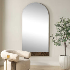 Hanover Bronze/Brown Marble Arch Mirror - Ornate Home