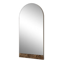 Hanover Bronze/Brown Marble Arch Mirror - Ornate Home