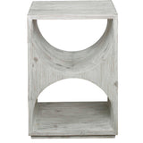 Hans White Side Table - Ornate Home