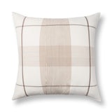 Hanson Ivory/Toffee Brown Euro Sham