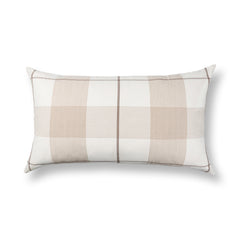 Hanson Ivory/Toffee Brown King Sham