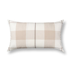 Hanson Ivory/Toffee Brown King Sham