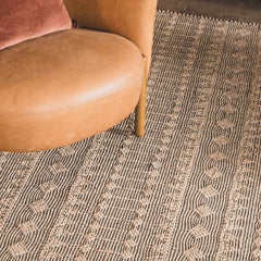 Hanston Handmade Faux Silk Rug - Clearance - Ornate Home