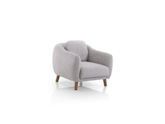 Happy Grey 4-pieces (2 Sofa & 2 Chair) Living Room Set - Ornate Home