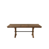 Harald Gray Oak Rectangular Dining Table - Ornate Home