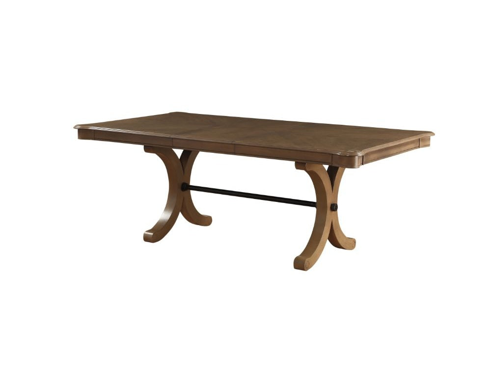 Harald Gray Oak Rectangular Dining Table - Ornate Home