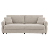 Haran Beige Sofa W/Sleeper - Ornate Home