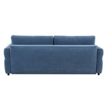 Haran Blue Sofa W/Sleeper - Ornate Home