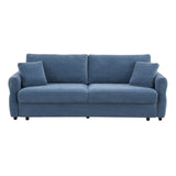 Haran Blue Sofa W/Sleeper - Ornate Home