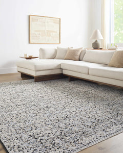 Haran Cloud Gray Area Rug - Ornate Home
