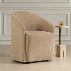 Harbor Brown Flax Dining Chair - Ornate Home