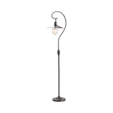 Harbor Side Black Floor Lamp - Ornate Home
