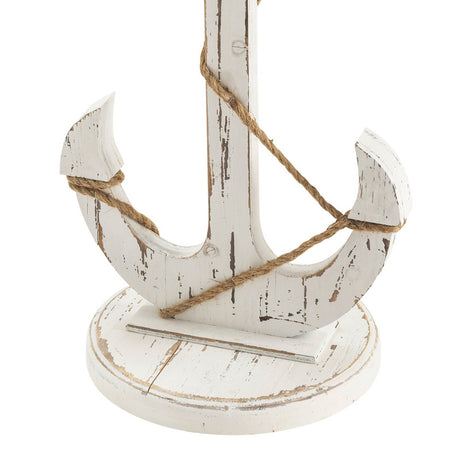 Harbor White/Brown Accent Table - Ornate Home