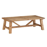 Harby Reclaimed Wood Rectangular Coffee Table in Rustic Tawny - Ornate Home