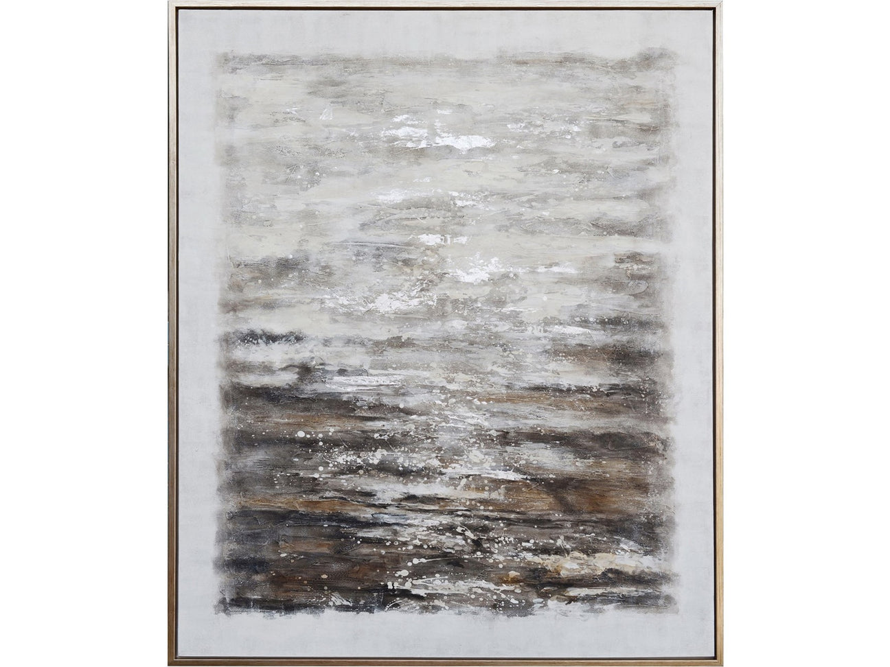 Harding Brown Canvas - Ornate Home