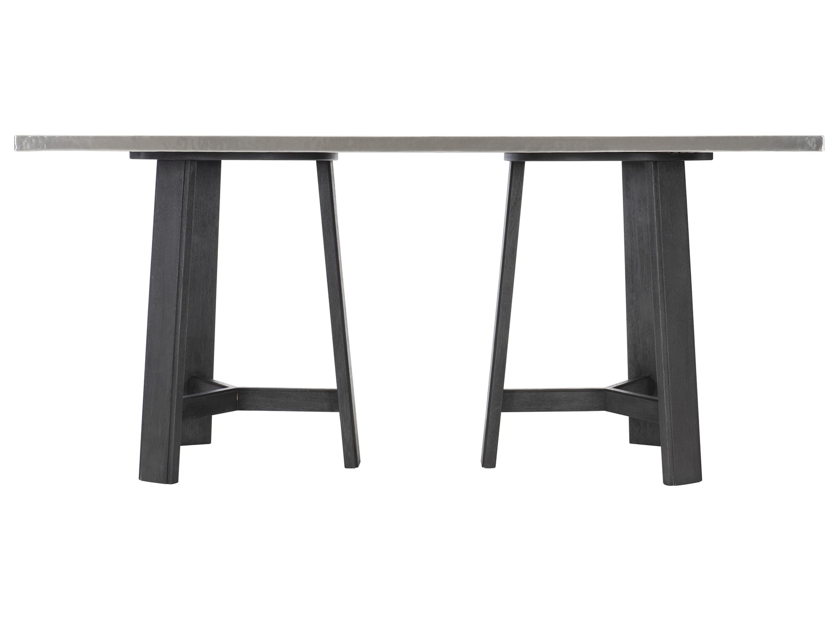 Harding Stainless Steel Dining Table – 36.13" H - Ornate Home