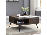 Harel Walnut Coffee Table - Ornate Home