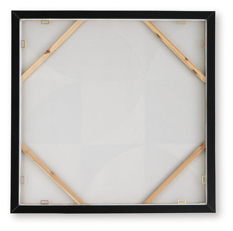 Harelman Tan/Taupe/White Wall Art - Ornate Home