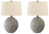 Harif Black Table Lamp (Set of 2) - Ornate Home
