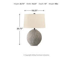 Harif Black Table Lamp (Set of 2) - Ornate Home