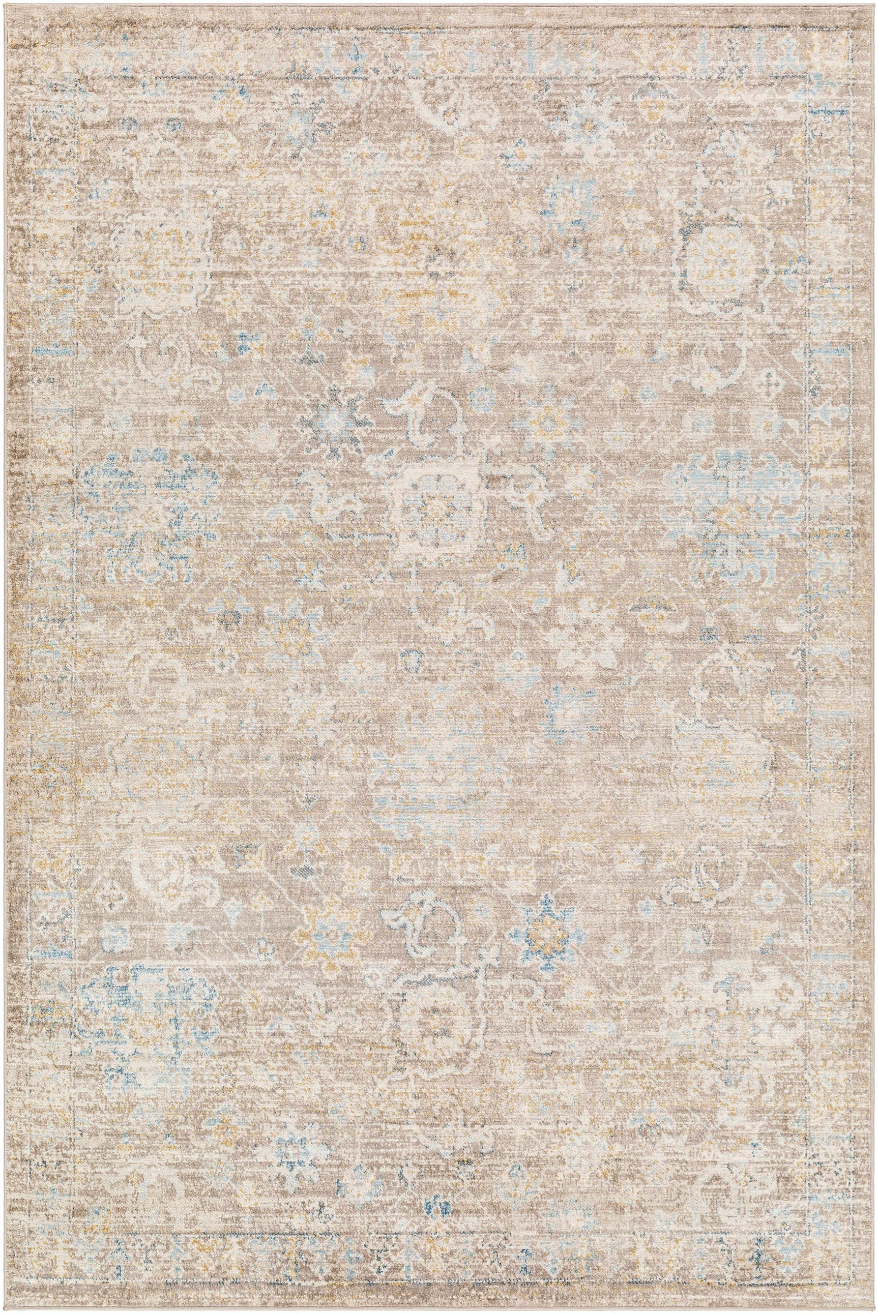 Harim Light Brown Area Rug - Clearance - Ornate Home